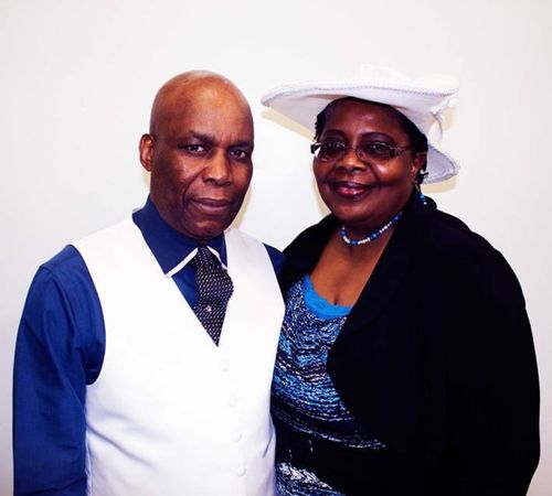 Photo of Reverend Aubrey Francis and Sister Francis